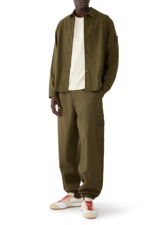 Overshirt with Buttons