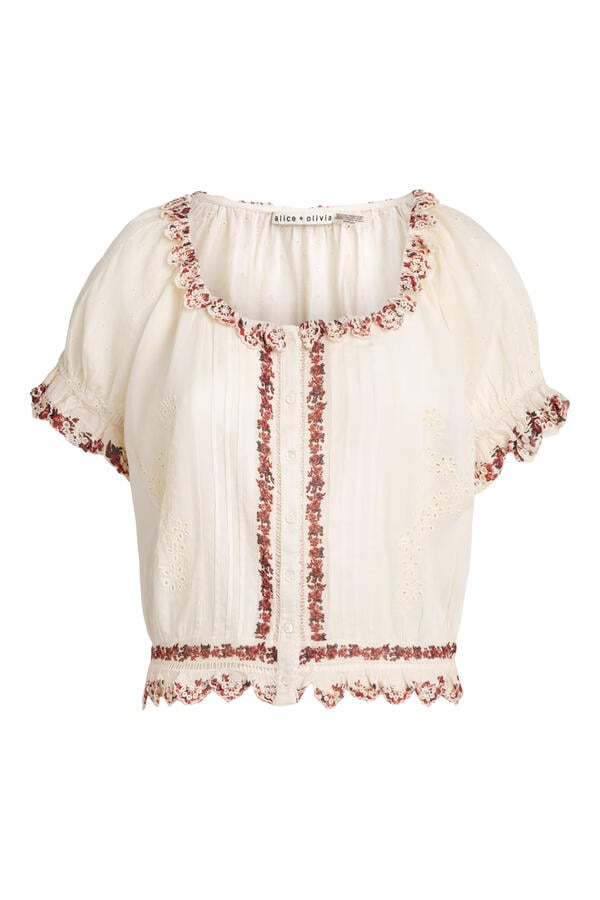 McLaine Puff Sleeve Blouse