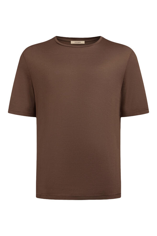 Silk-Cotton T-Shirt 