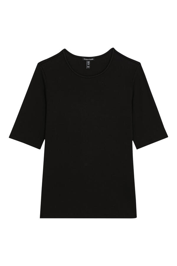 Organic Cotton Stretch Rib T-Shirt