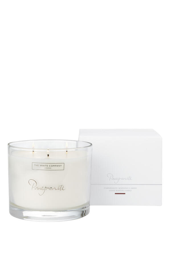 Large Pomegranate Candle