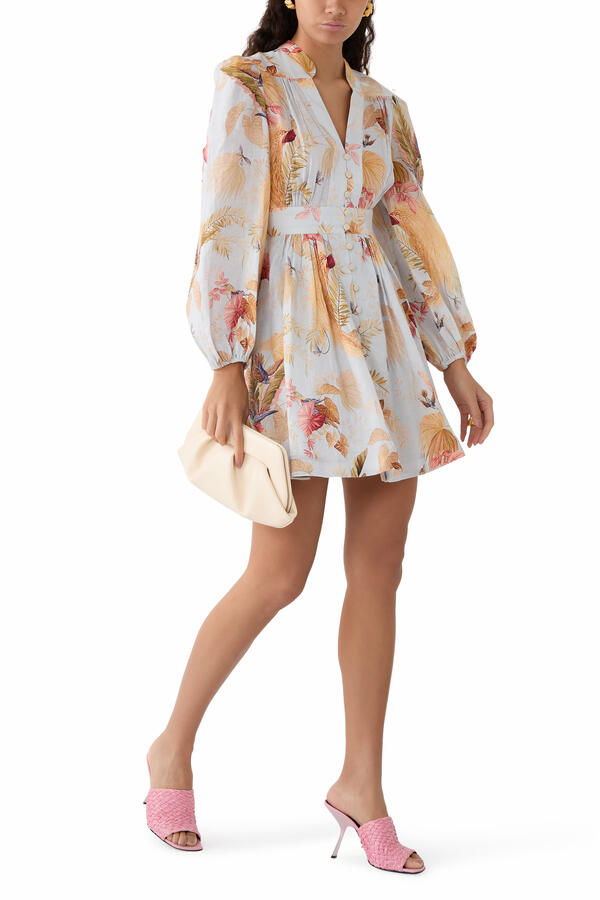 Ascension Plunge Mini Dress 