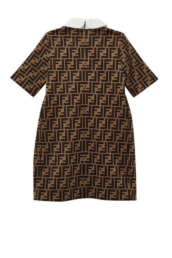 FF-Logo Short-Sleeve Dress