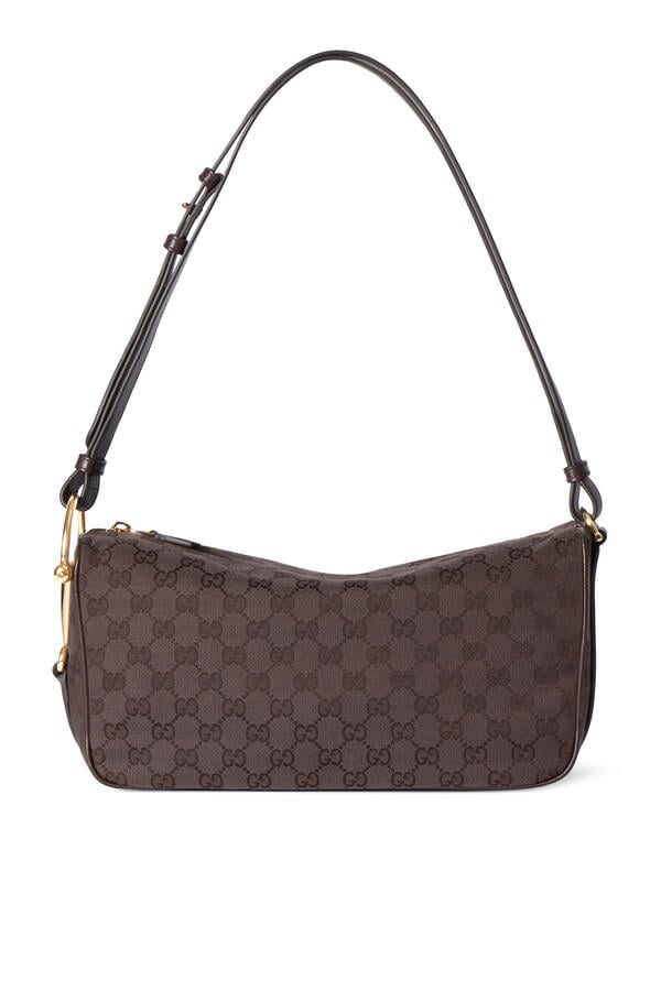 Half Horsebit Medium Shoulder Bag 