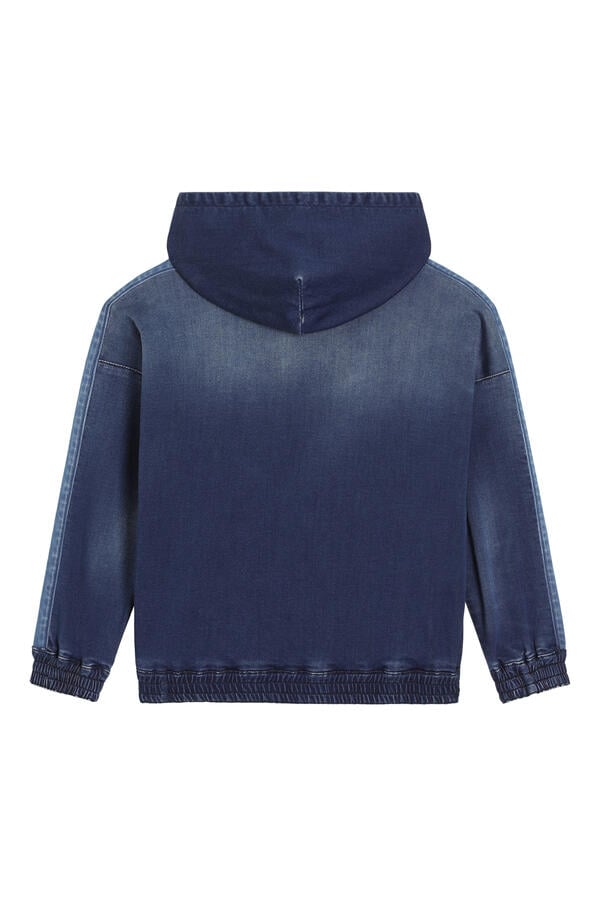 Kids Denim Hoodie