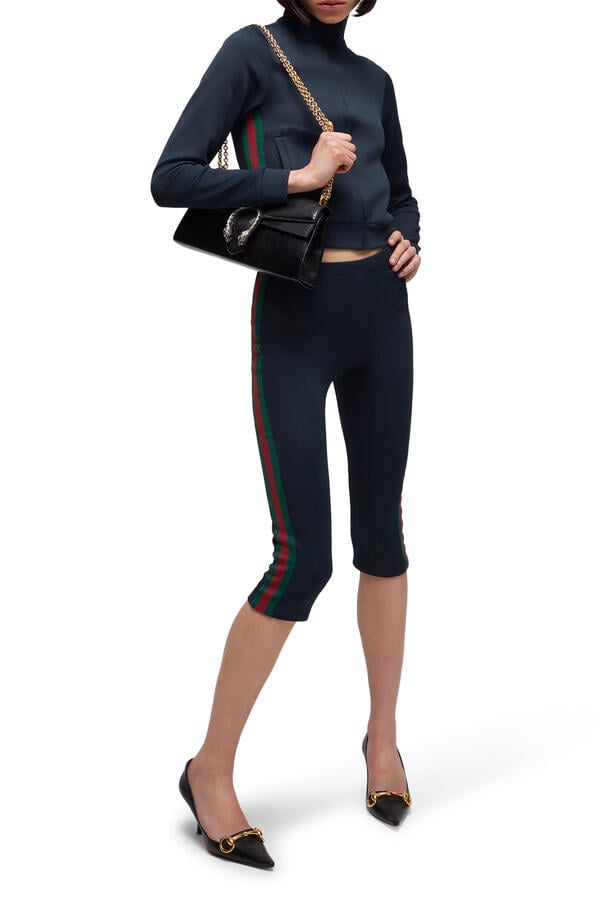 Web-Detail Pants