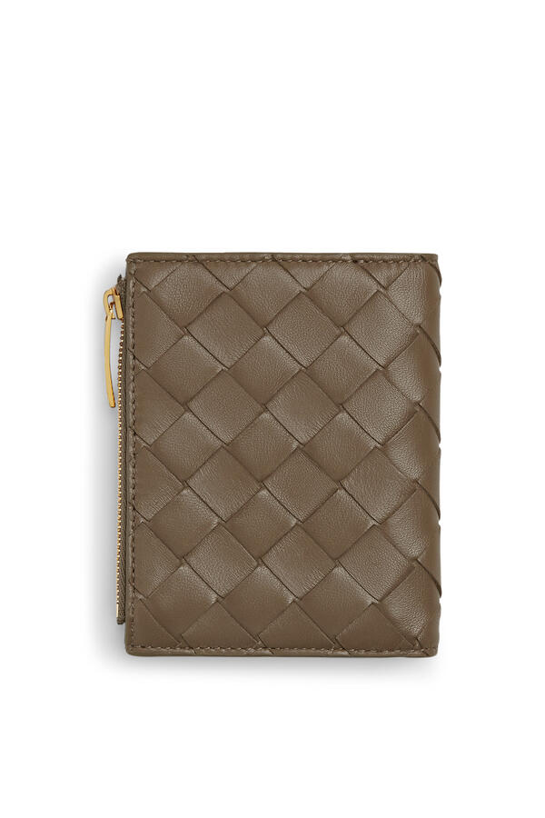  Intrecciato Small Bi-Fold Wallet 