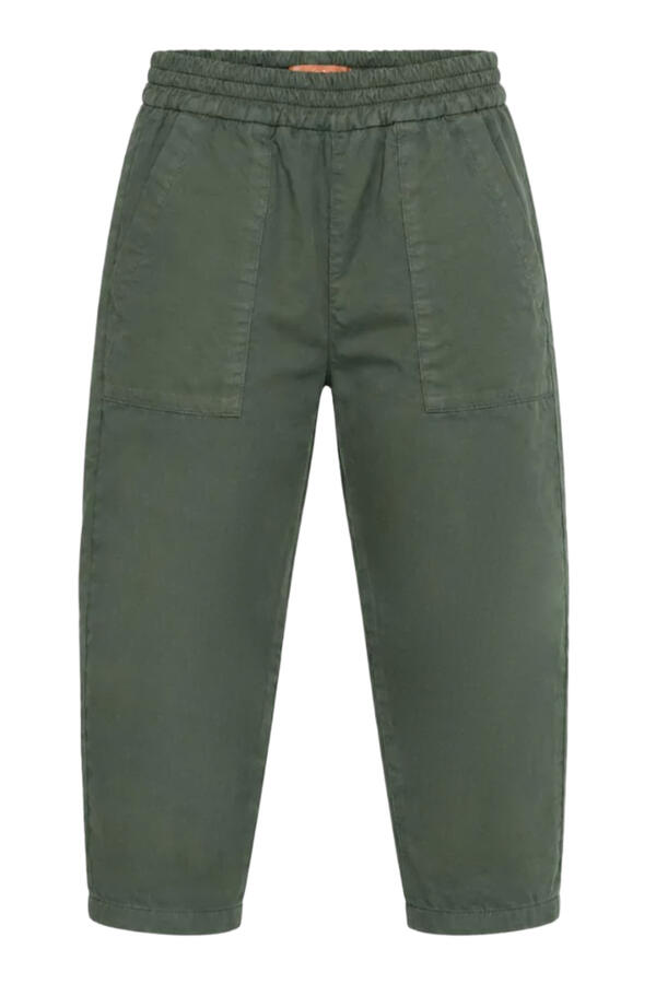 Kids Cotton Logo Pants