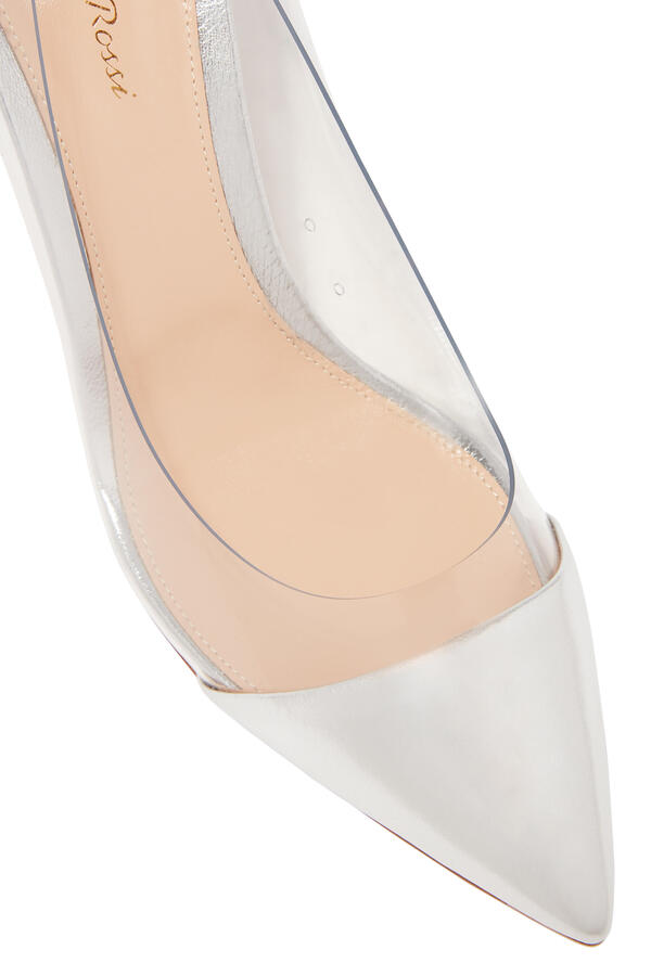 Plexi 85 Pumps in Metallic Leather