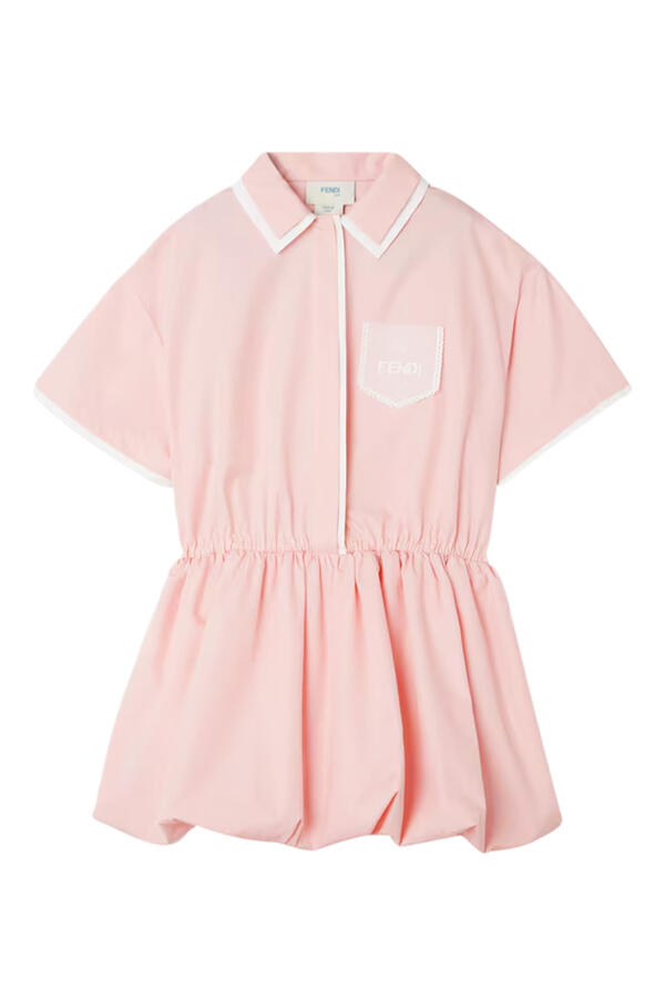 Kids Poplin Balloon Dress 