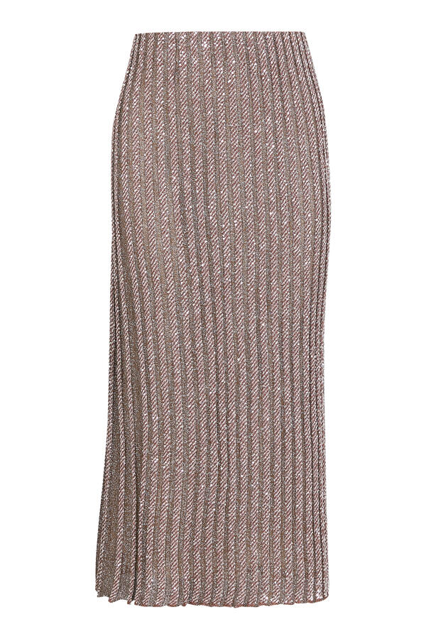  Partialized Midi Skirt 