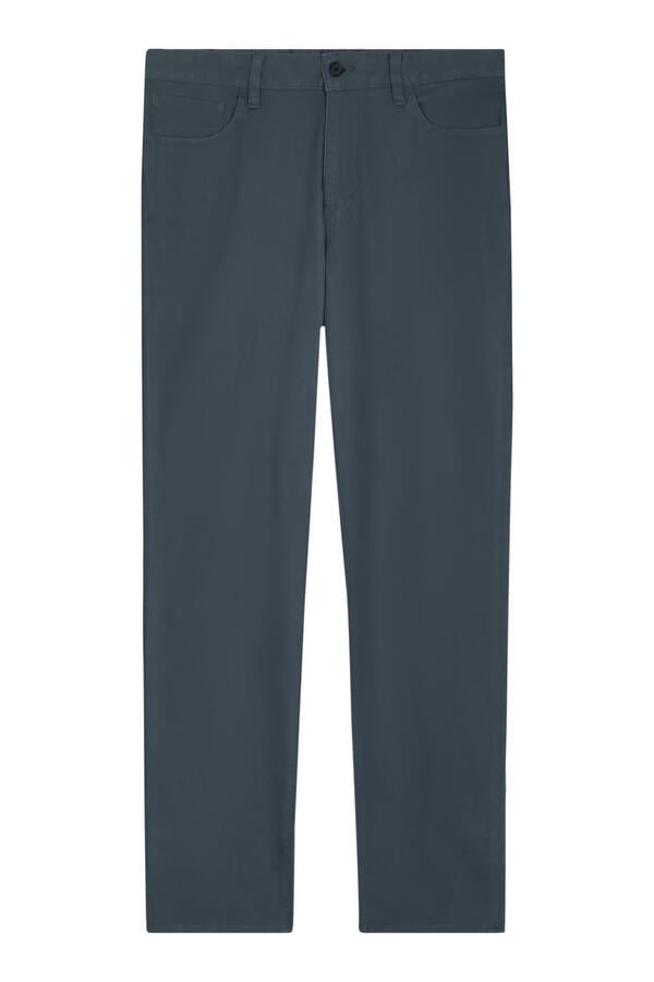 Dylan Slim 5-Pocket Peached Stretch-Cotton Pants