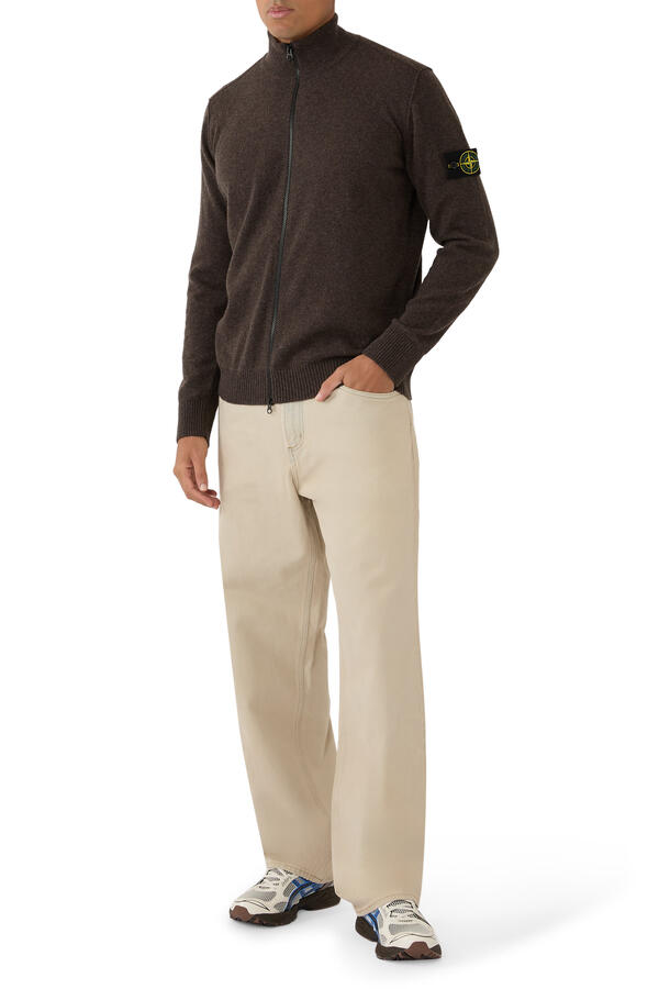 Regular-Fit Zip-Up Sweatshirt