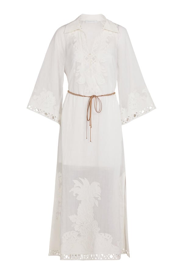  Indra Embroidered Maxi Dress