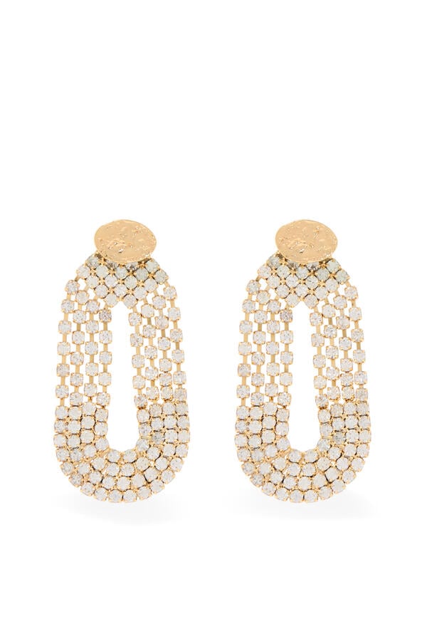 Crystal-Embellished Earrings