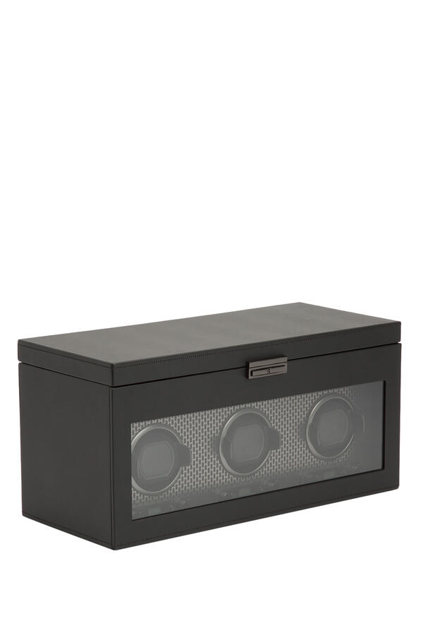 Axis Triple Watch Winder with Storage