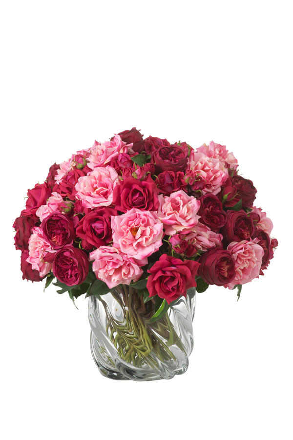Real Touch Bouquet of Roses - 72 Pieces