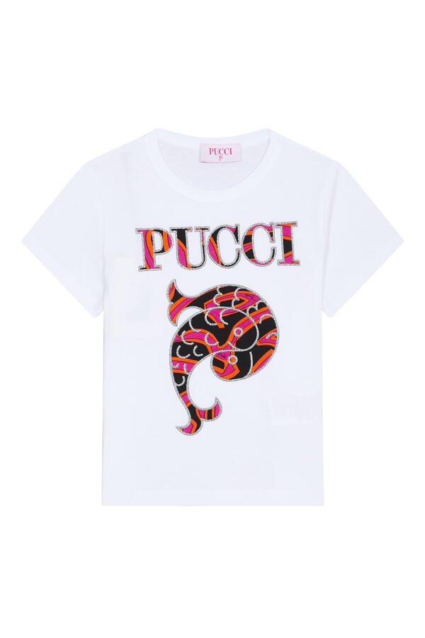 Kids Embroidered Logo T-Shirt