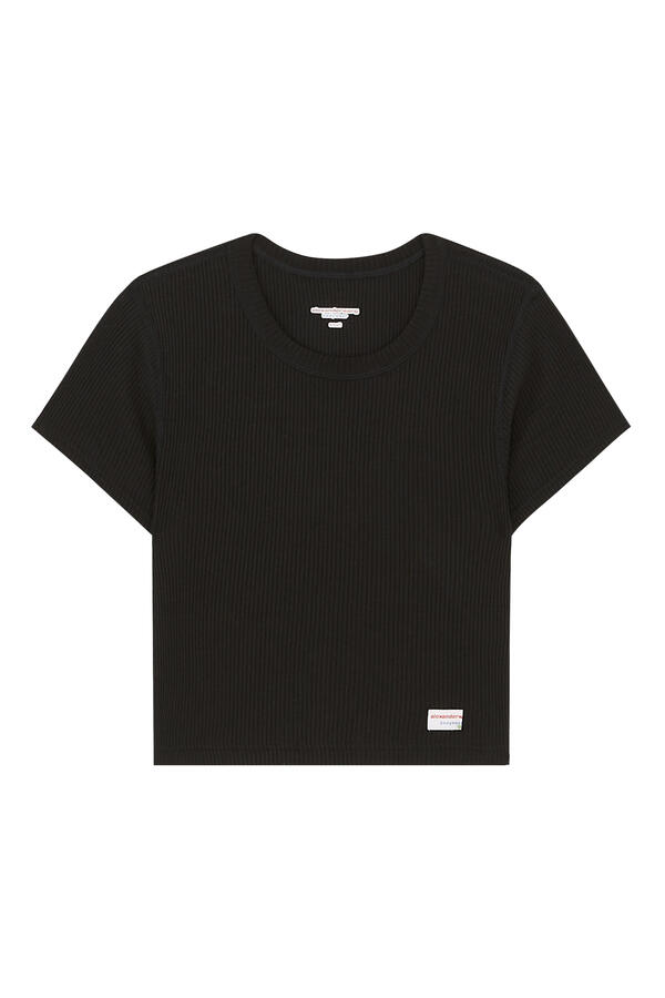 Cropped Short-Sleeve T-Shirt