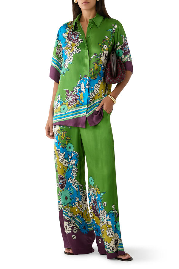 Nanci Silk Pant 