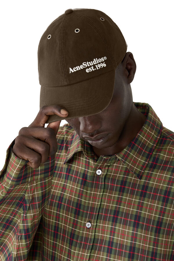 Waxed Logo Cap 