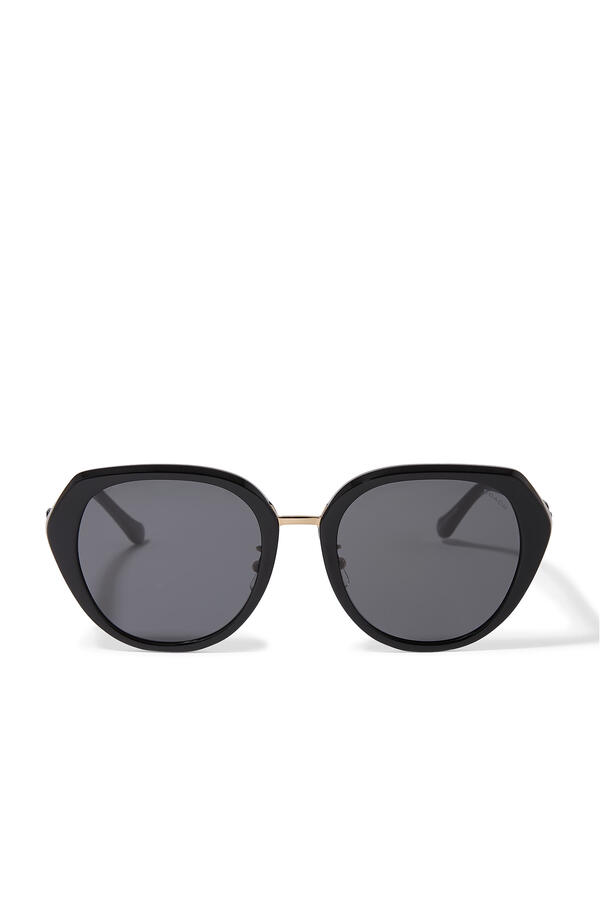 Cat Eye Frame Maxi C Thin Temple Sunglasses