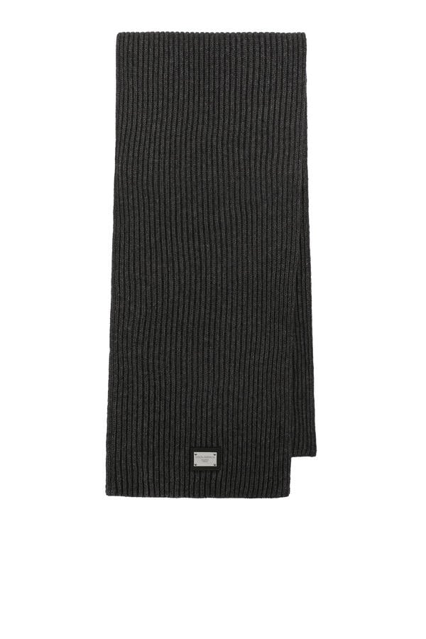 Wool Scarf with DG Patch