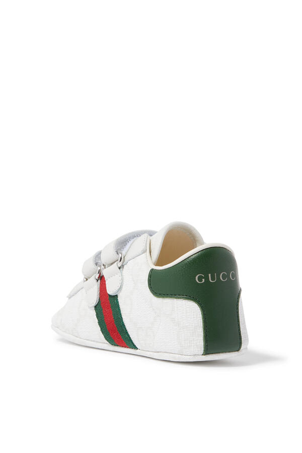 Kids Ace Leather Trainers