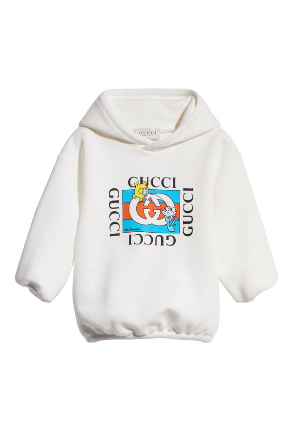 Kids Felted Cotton Jersey Sweatshirt