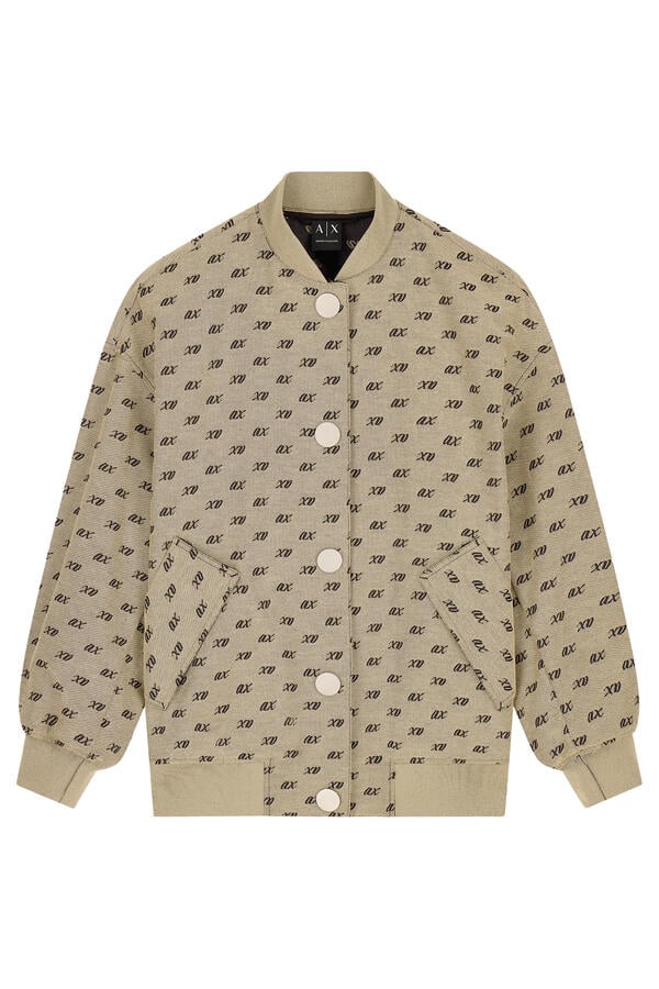 Allover Logo Blouson Jacket
