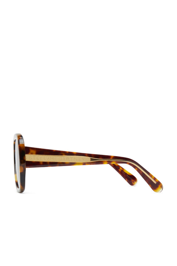 Logo Square Sunglasses