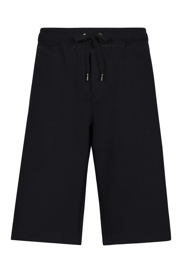  Jersey Jogging Shorts with Logo Tag