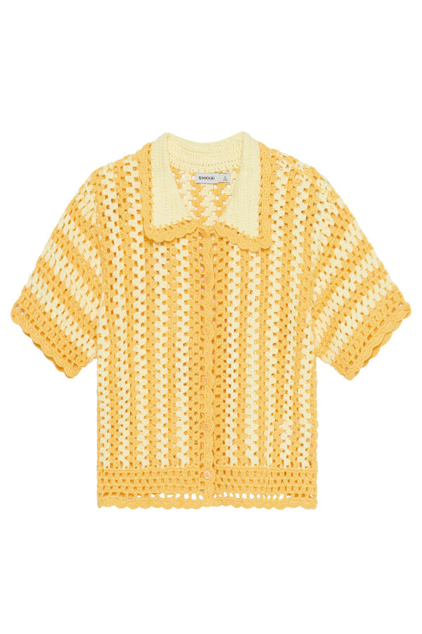 Stanton Crochet Camp Shirt 