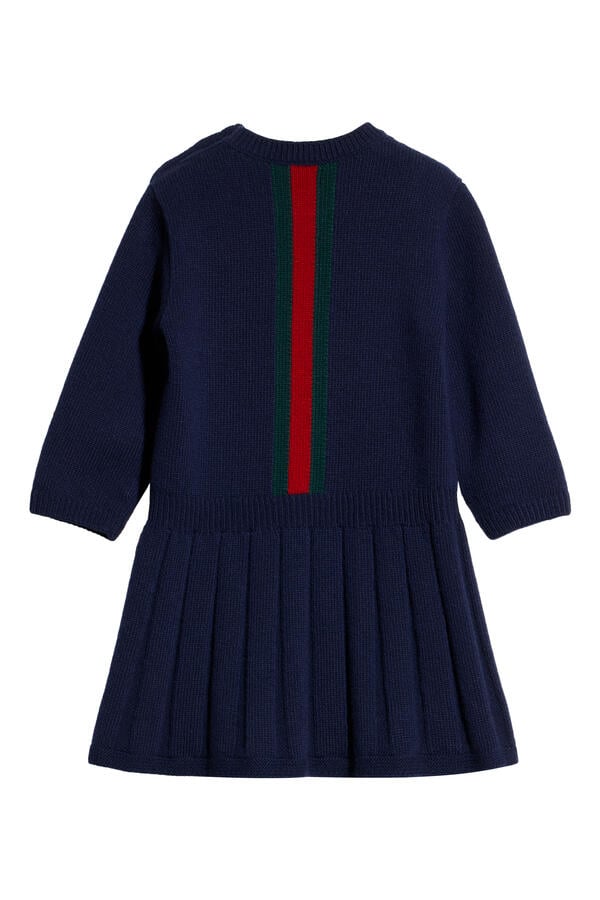Kids 3/4th Sleeve Web Dress