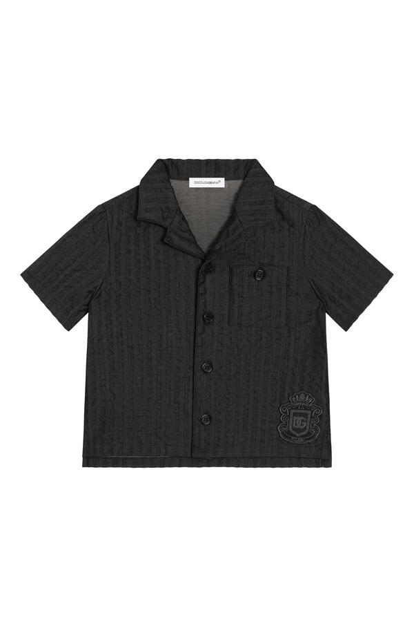 Kids DG Logo Denim Shirt