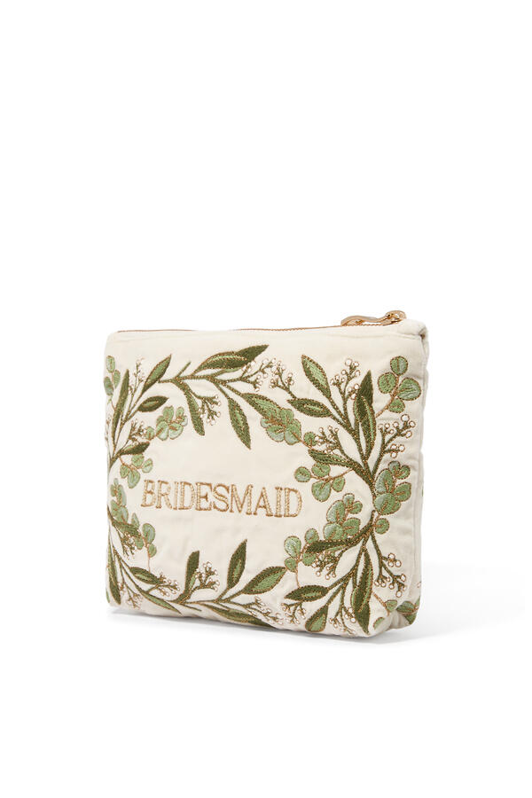 Olive Branch Bridesmaid Mini Pouch