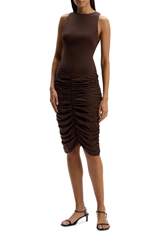 Ruched Draped Dress