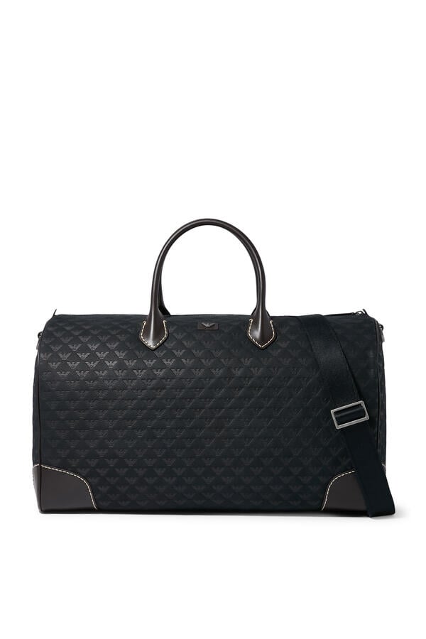 Geometric Pattern Duffle Bag