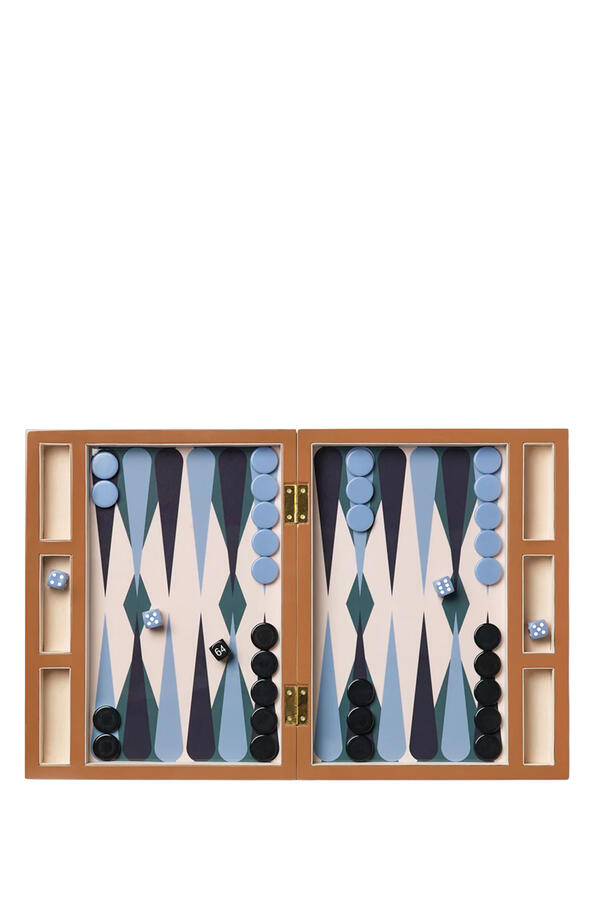 Lacquered Backgammon