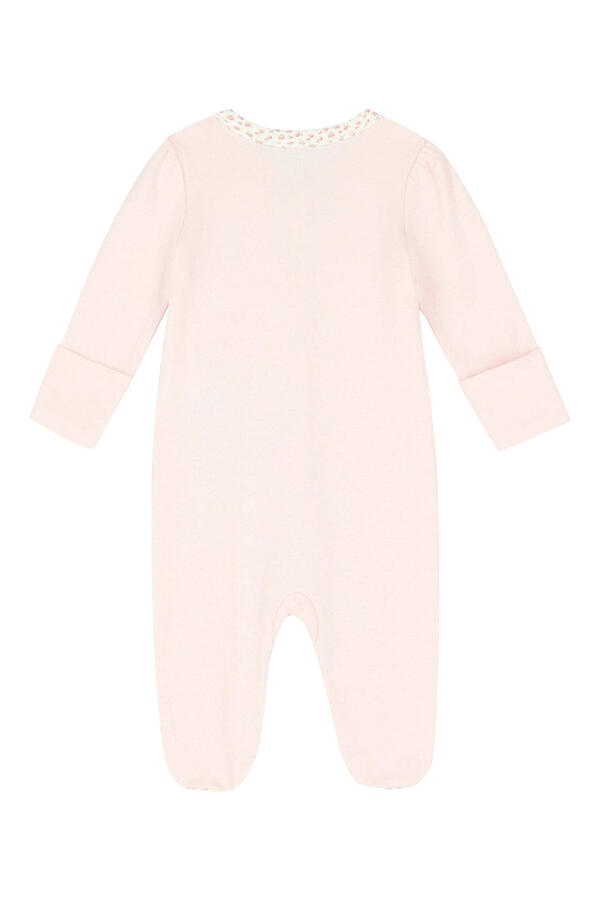 Kids Contrast-Trim Jumpsuit