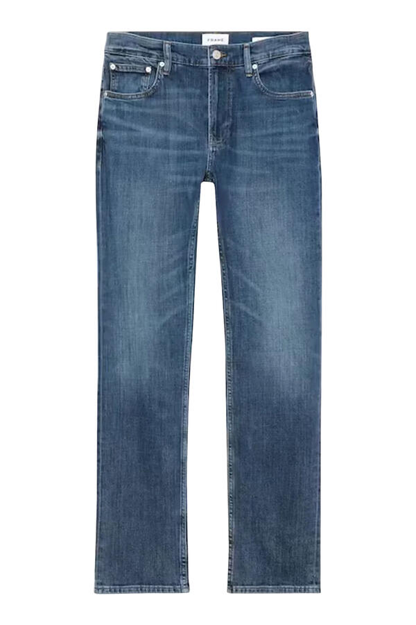 Modern Straight Denim Pants