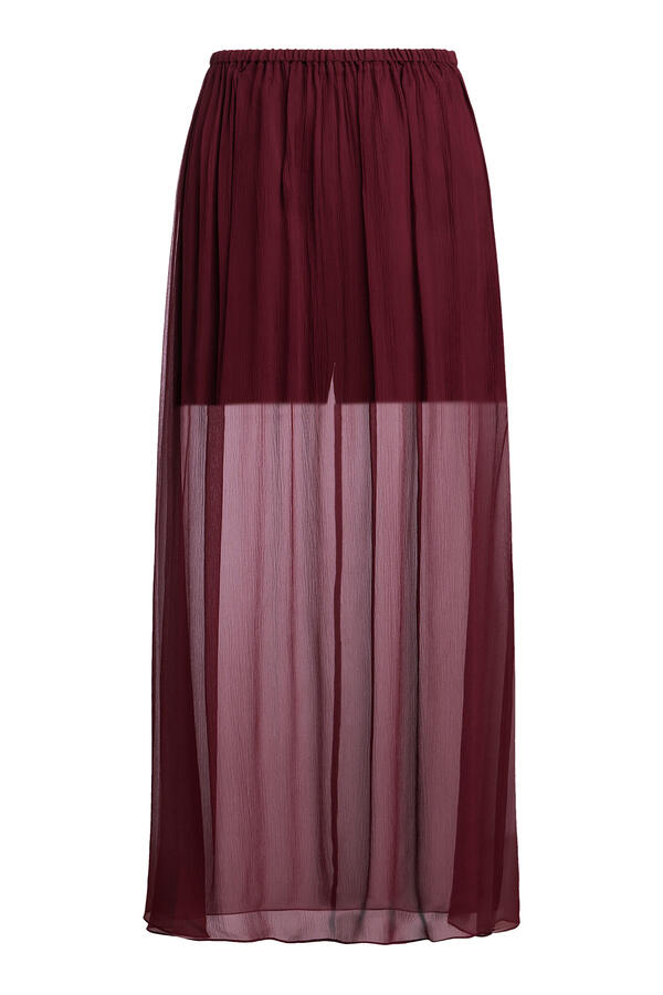 Silk Chiffon Skirt