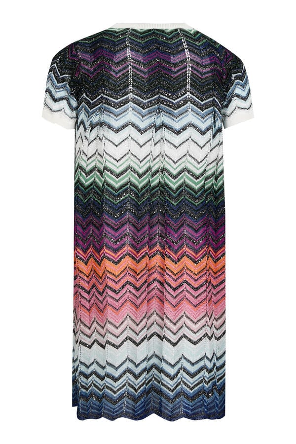 Kids Waves Knit Short Sleeve Dress