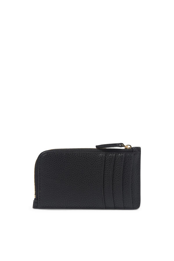 MyEA Deer-Print Card Holder with Wrap-Around Zip