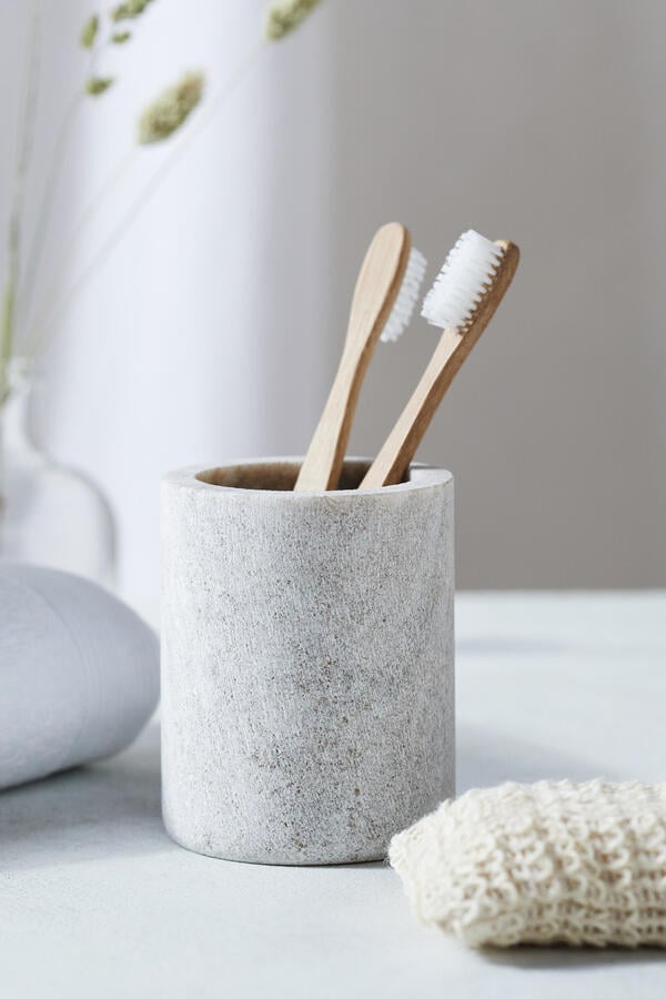 Marble Toothbrush Holder