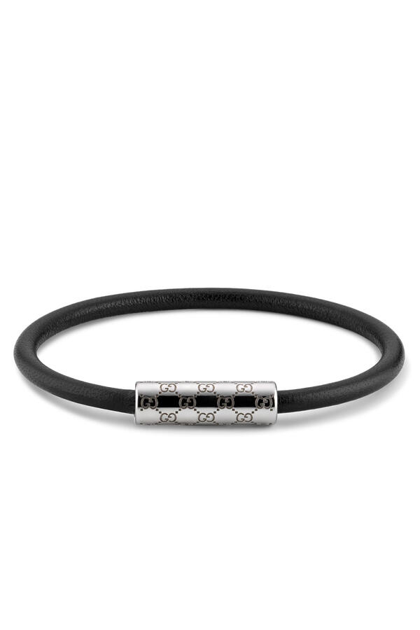 GG Detail Bracelet, Silver