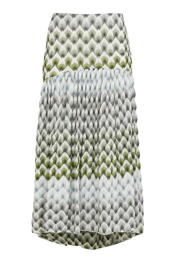  Laced Raschel Maxi Skirt 