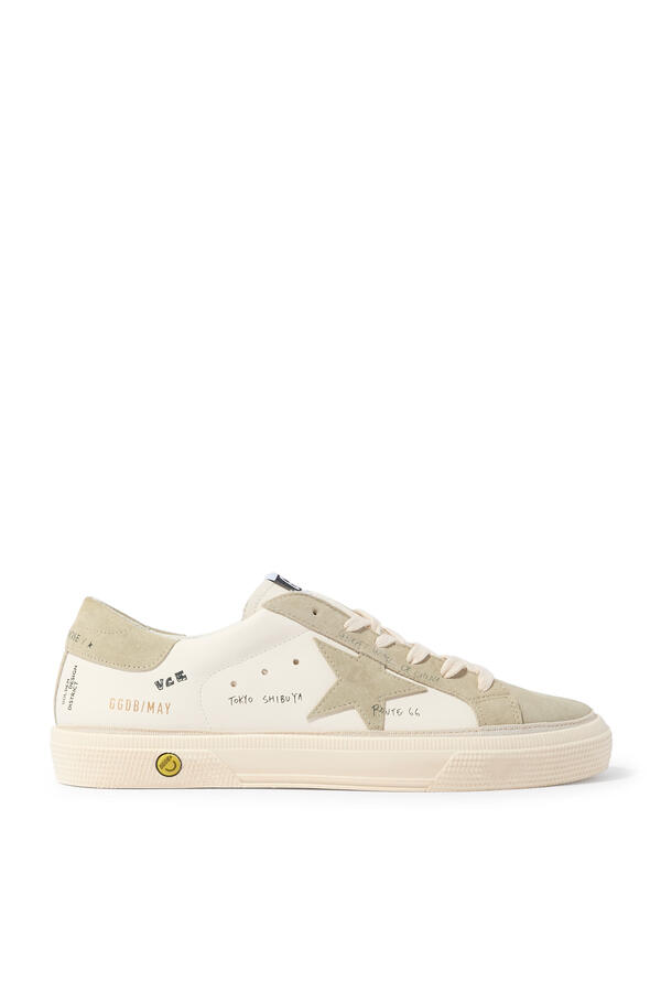 Kids May Leather Sneakers