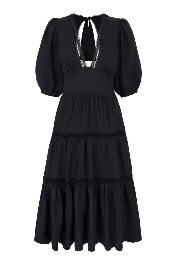 Meteora Lace Midi Dress