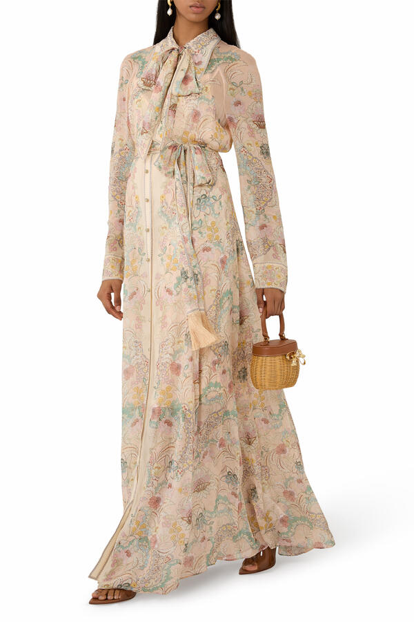 Rebellion Pussybow Shirt Dress